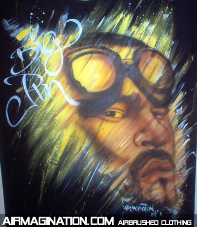 Big Pun hand painted shirt