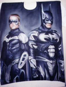 Batman and Robin shirt