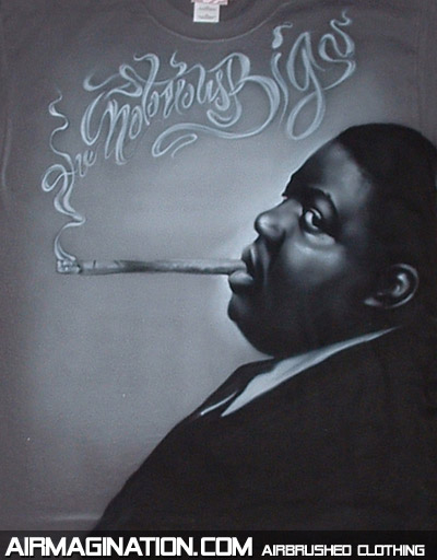 Notorious BIG Hitchcock shirt