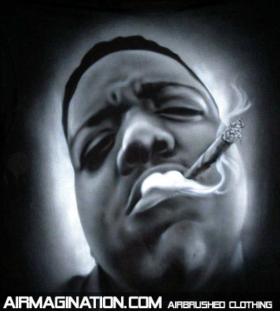 Notorious BIG blunt shirt