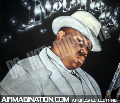 Notorious BIG Photography backdrop