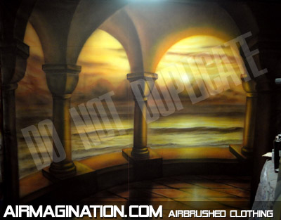 enchanted sunset photography backdrop