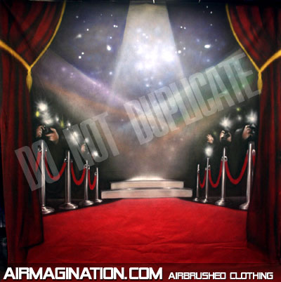 paparazzi red carpet photography backdrop
