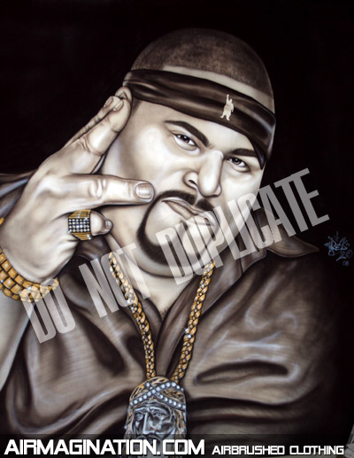 Big Pun photo backdrop