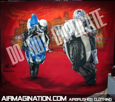 motorcycle photography backdrop