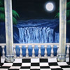 moonlight photography backdrop