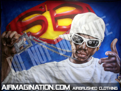 Soulja Boy photography backdrop