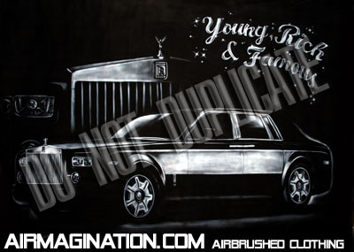 Bentley photography backdrop