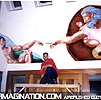 painted mural
