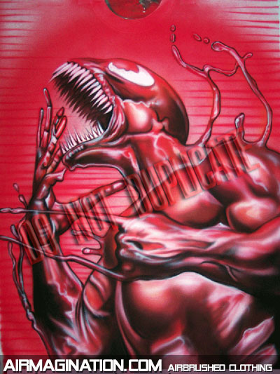 airbrush Carnage shirt
