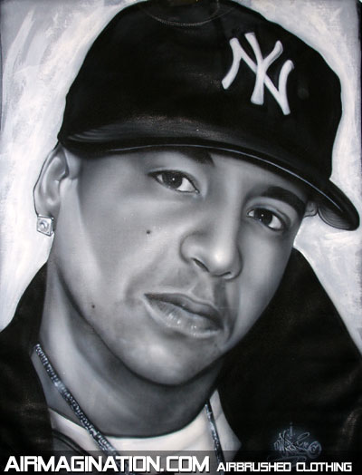 daddy yankee airbrush shirt