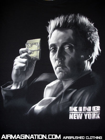 christopher walken king of new york shirt