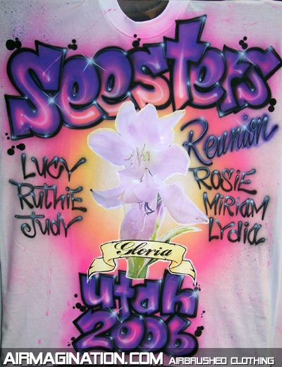 family reunion airbrush t shirt