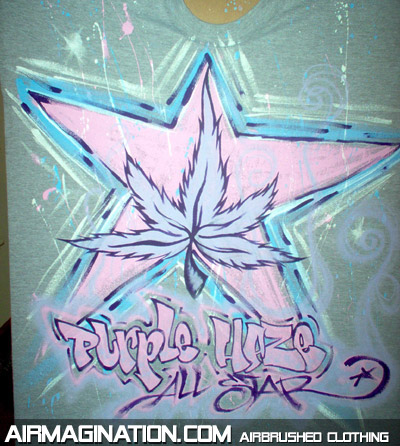 Purple Haze weed shirt