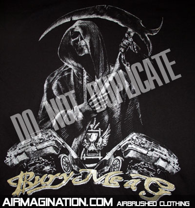 Bury me a G screen printed shirt