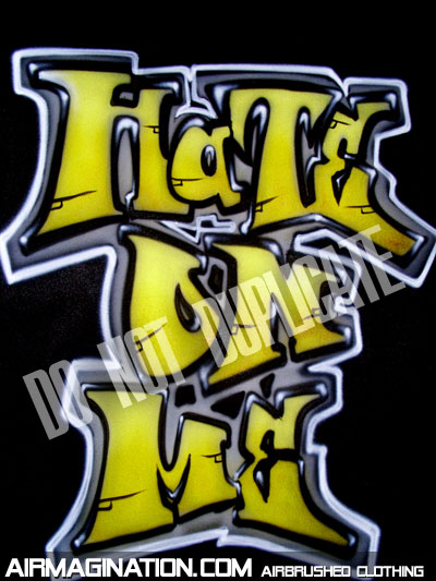 Hate on Me shirt
