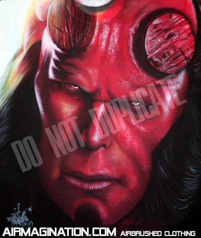 Hellboy movie shirt