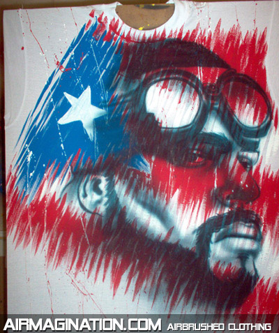 Big Pun handpainted shirt