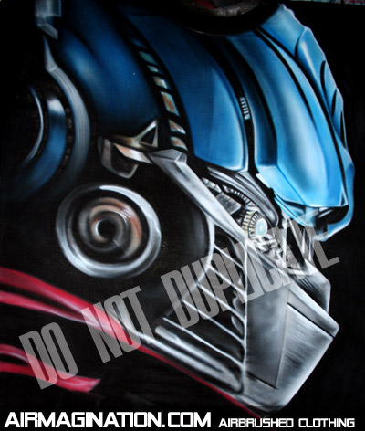 custom Optimus Prime shirt