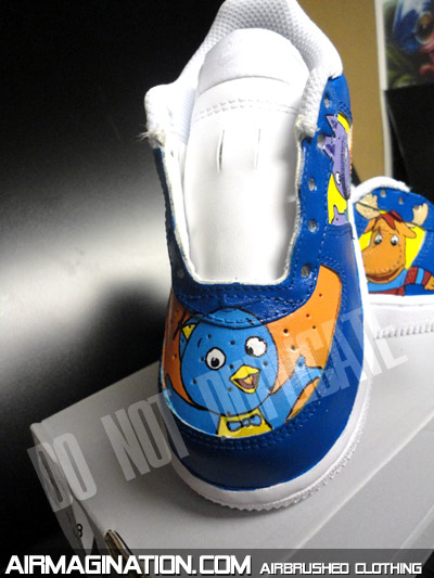 custom backyardigan cartoon shoes