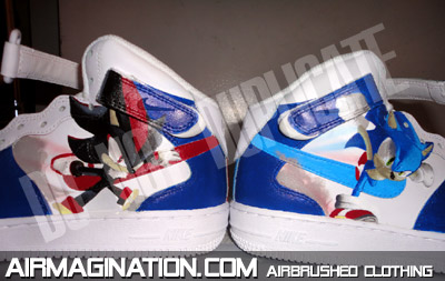 Sonic vs Shadow shoes