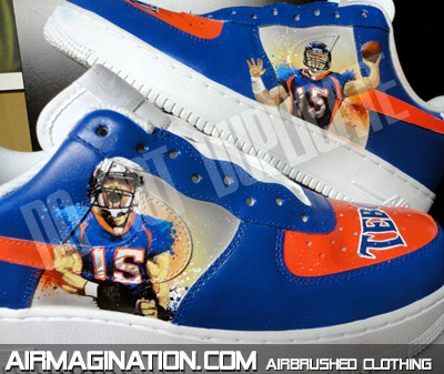custom Tim Tebow shoes