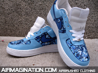 diamond airbrush shoes