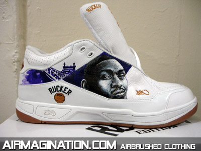 Rucker airbrush shoes