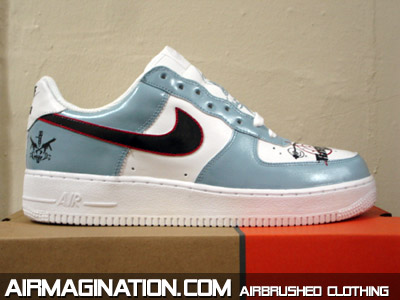 Turntable Assassins airbrush shoes
